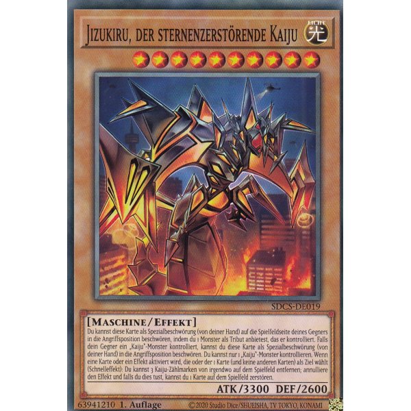 Jizukiru, Der Sternenzerst&ouml;rende Kaiju SDCS-DE019