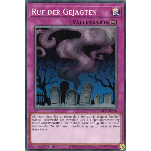 Ruf Der Gejagten SDCS-DE038