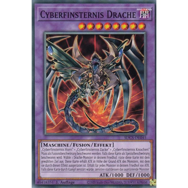 Cyberfinsternis Drache SDCS-DE045