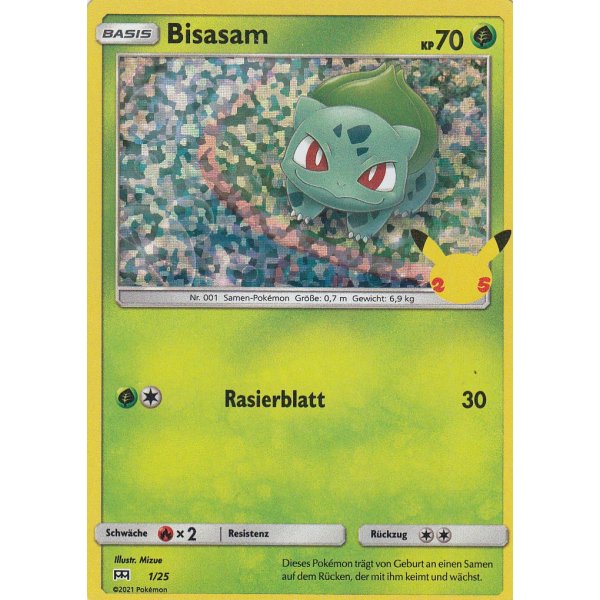 Bisasam 01a/25 HOLO