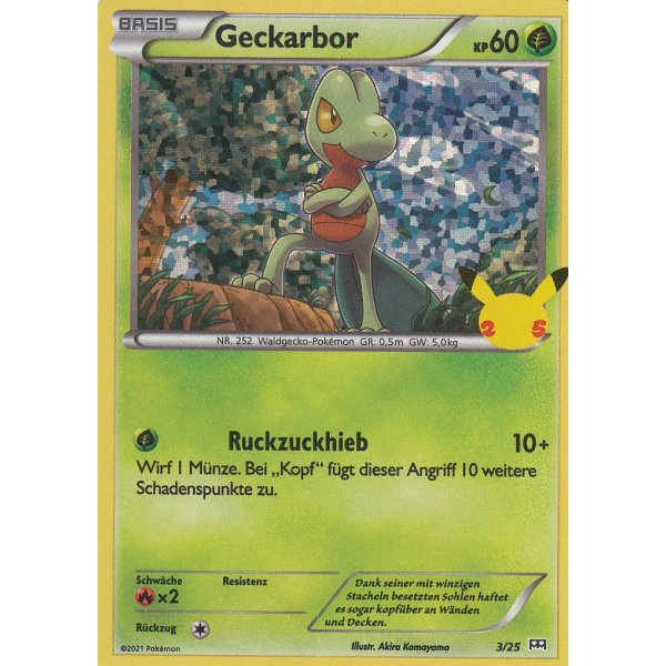 Geckarbor 03a/25 HOLO