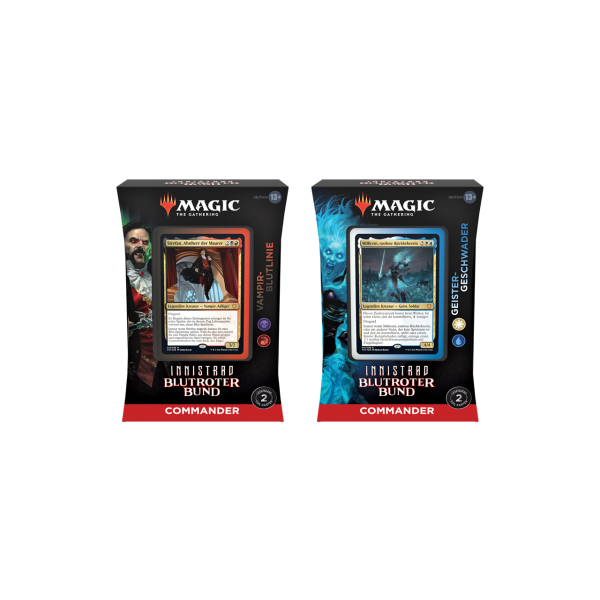 Innistrad: Blutroter Bund 2 Commander Decks (beide Decks, deutsch)