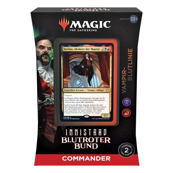 Innistrad: Blutroter Bund Commander Deck - Vampir-Blutlinie (deutsch)