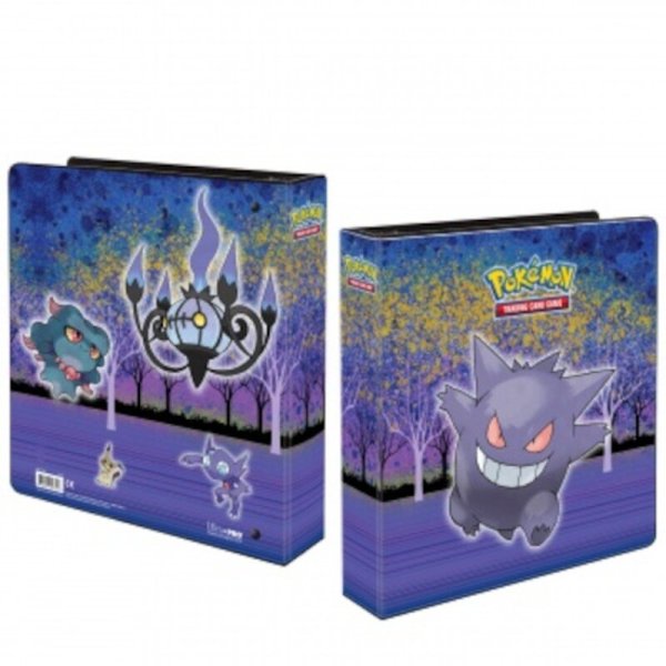 Pokemon Gallery Series Haunted Hollow Gengar, Skelabra, Zobiris, Traunfugil, Mimigma Album (Ultra Pro Ringordner)