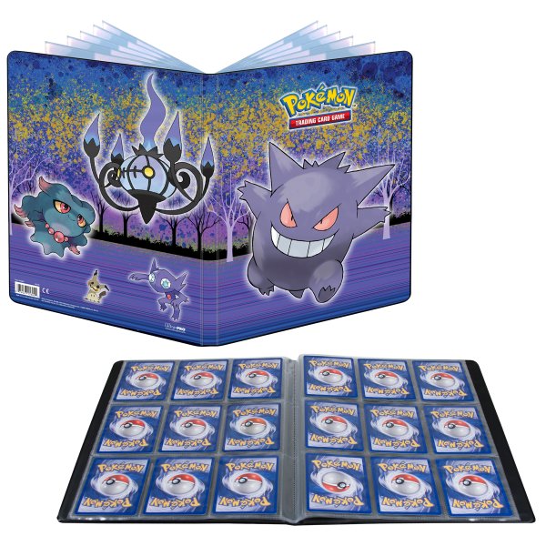 Pokemon Sammelalbum Gallery Series Haunted Hollow Gengar, Skelabra, Zobiris, Traunfugil, Mimigma (Ultra Pro 9-Pocket Album)