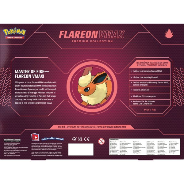 Flareon VMAX Premium Collection - (englisch)
