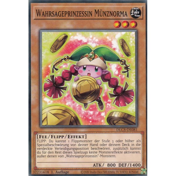 Wahrsageprinzessin M&uuml;nznorma DLCS-DE081