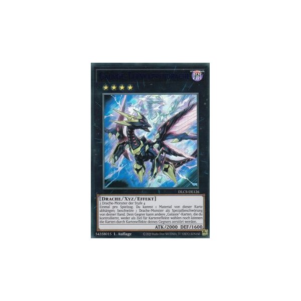 Galaxie-Tarnkappendrache COLORED RARE DLCS-DE126-Colored-Rare