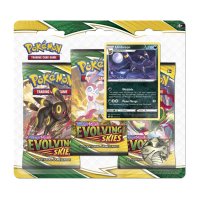 Sword  & Shield Evolving Skies 3-Pack Blister - Umbreon (englisch)