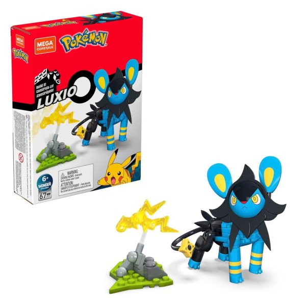 Pok&eacute;mon Luxio - Bauset von Mega Construx (67 Teile)