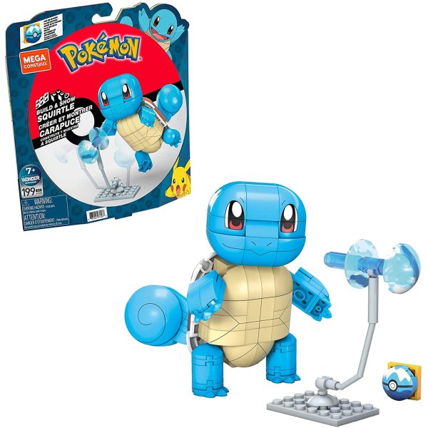 Pok&eacute;mon Schiggy - Bauset von Mega Construx (199 Teile)