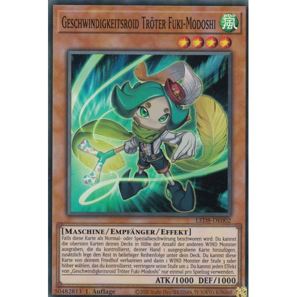 Geschwindigkeitsroid Tr&ouml;ter Fuki-Modoshi LED8-DE002