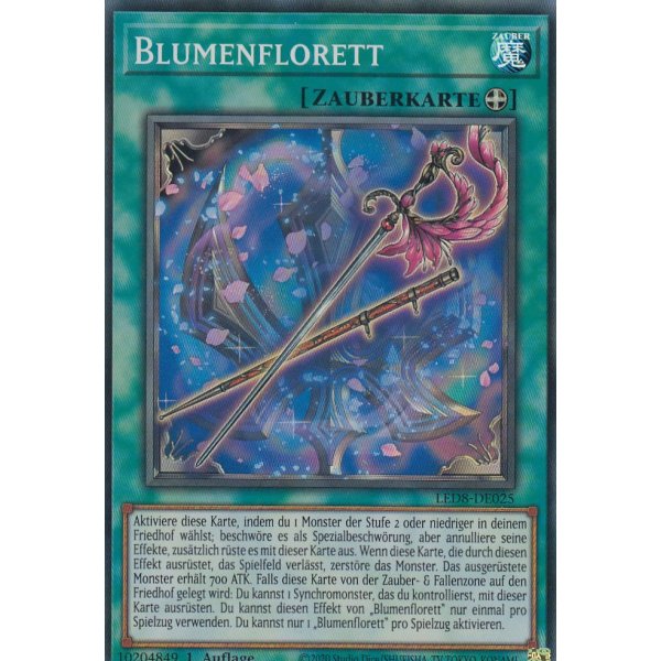 Blumenflorett LED8-DE025