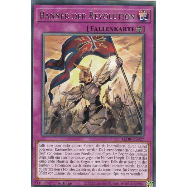 Banner der Revolution LED8-DE027