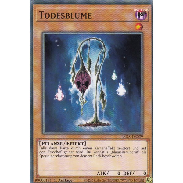 Todesblume LED8-DE029