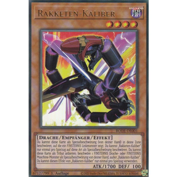 Rakketen-Kaliber BODE-DE001