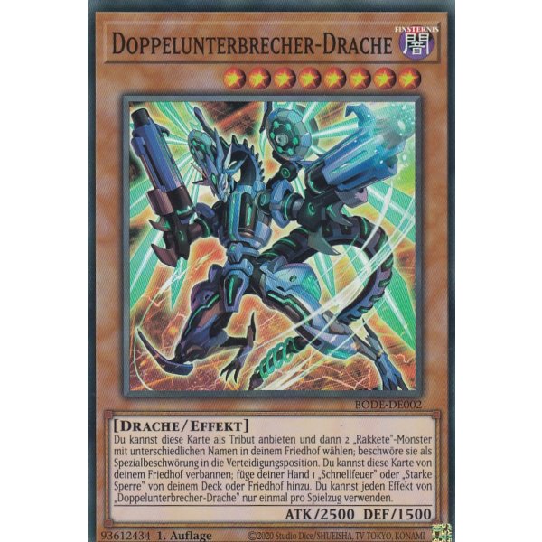 Doppelunterbecher-Drache BODE-DE002
