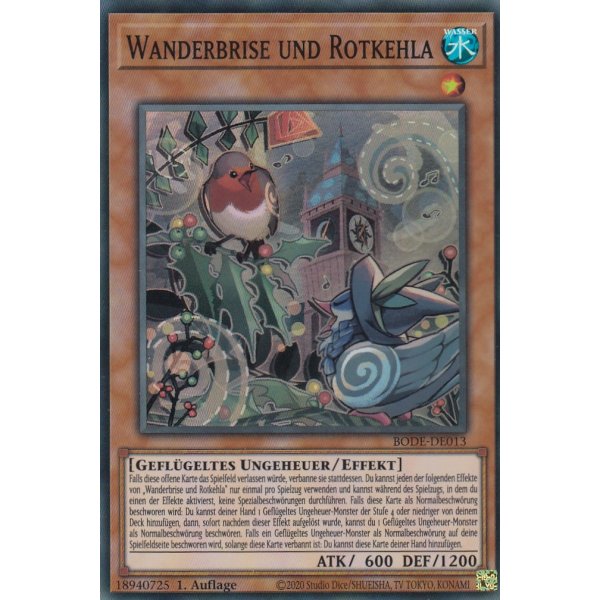 Wanderbrise und Rotkehla BODE-DE013
