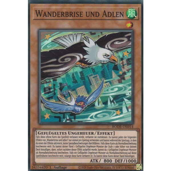 Wanderbrise und Adlen BODE-DE014
