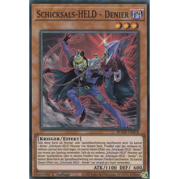 Schicksals-HELD - Denier BODE-DE018