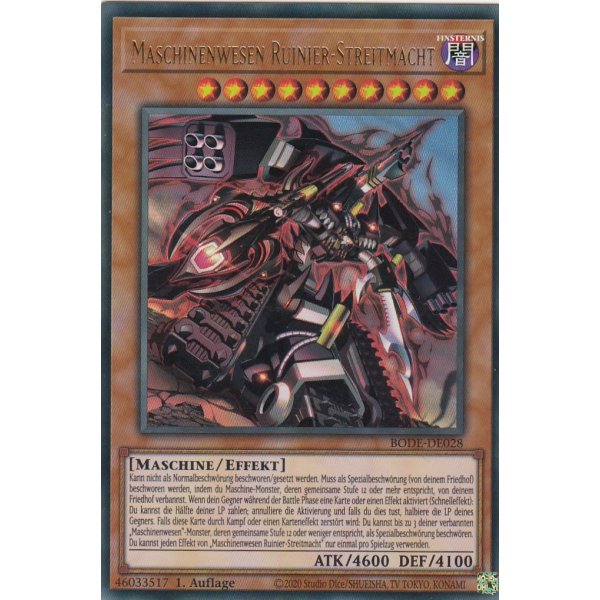 Maschinenwesen Ruinier-Streitmacht BODE-DE028