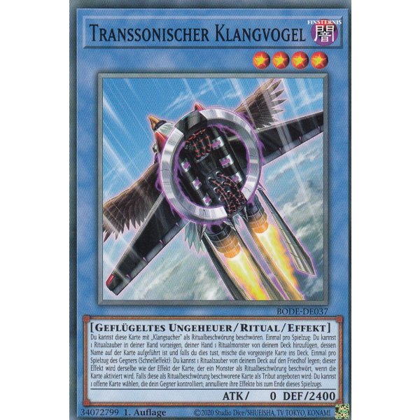 Transsonischer Klangvogel BODE-DE037