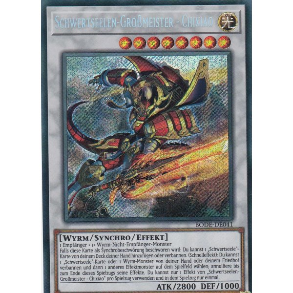 Schwertseelen-Gro&szlig;meister - Chixiao BODE-DE041