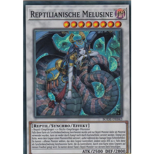 Reptilianische Melusine BODE-DE043