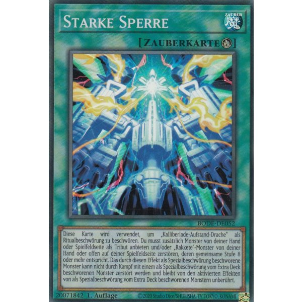 Starke Sperre BODE-DE052