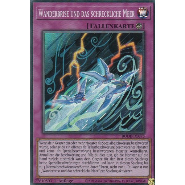 Wanderbrise und das schreckliche Meer BODE-DE075