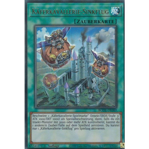 K&auml;ferkavallerie-Sinkflug BODE-DE089