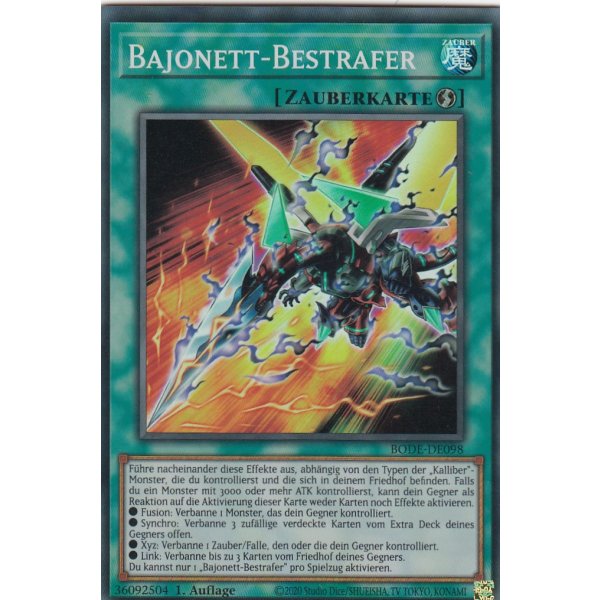 Bajonett-Bestrafer BODE-DE098