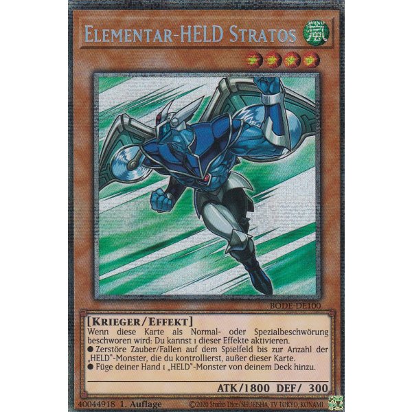 Elementar-HELD Stratos (Starlight Rare) BODE-DE100-Starlight-Rare