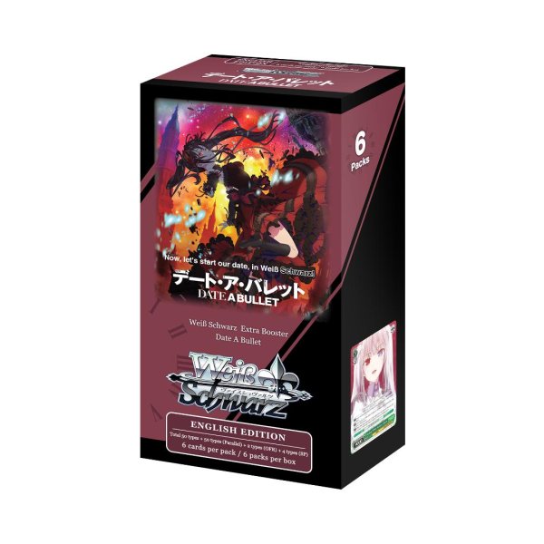 Wei&szlig; Schwarz - Extra Booster Display - Date A Bullet (englisch)