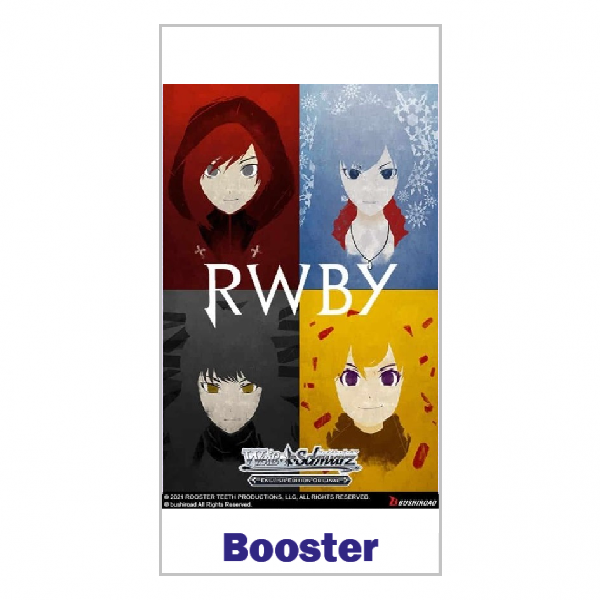 Wei&szlig; Schwarz - RWBY Booster (englisch)