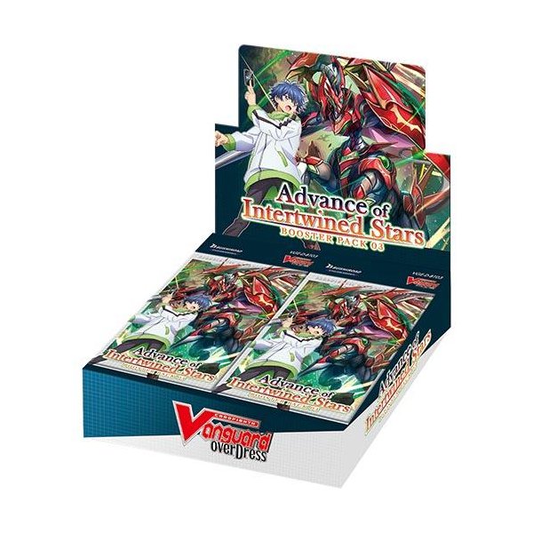Cardfight!! Vanguard overDress Advance of Intertwined Stars Booster Display EN