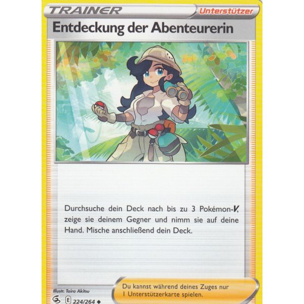 Entdeckung der Abenteurerin 224/264