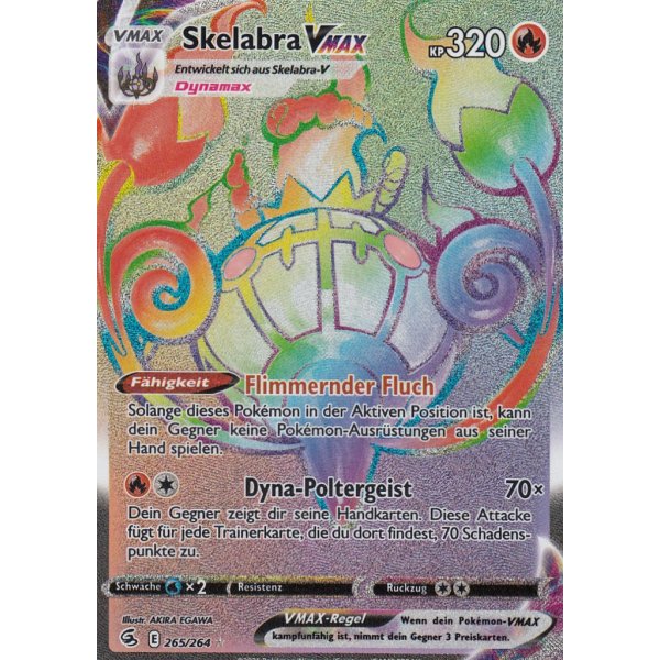 Skelabra-VMAX 265/264 RAINBOW