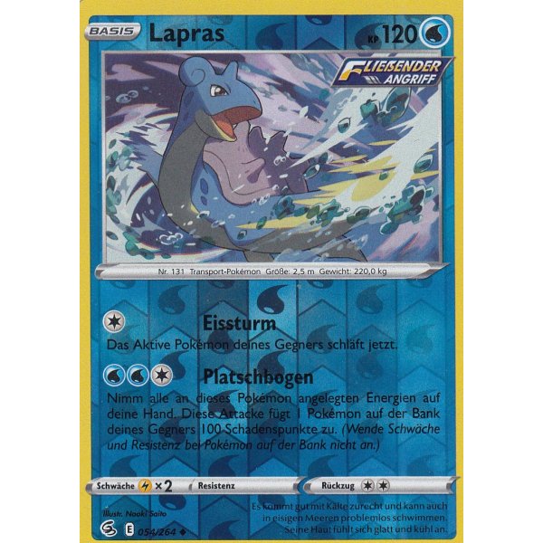 Lapras 054/264 REVERSE HOLO