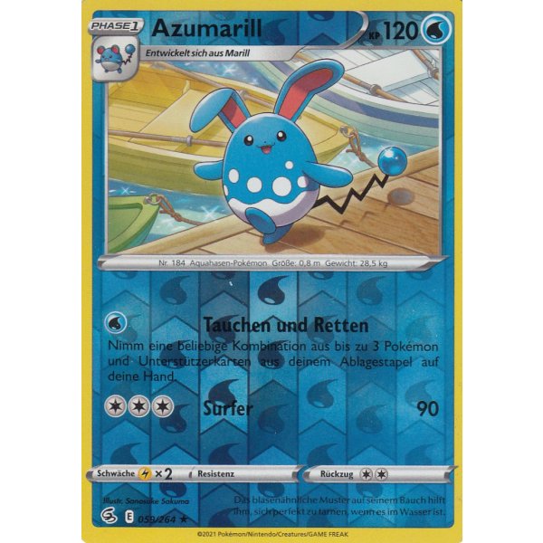 Azumarill 059/264 REVERSE HOLO