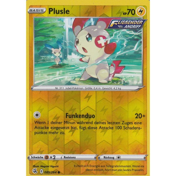 Plusle 089/264 REVERSE HOLO