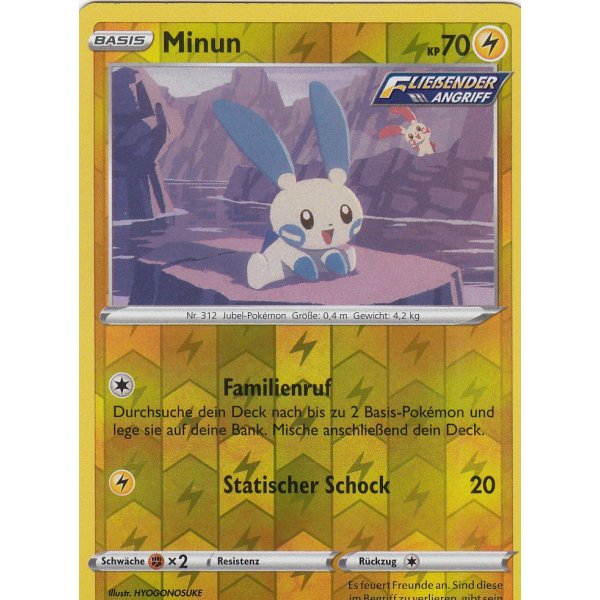 Minun 090/264 REVERSE HOLO
