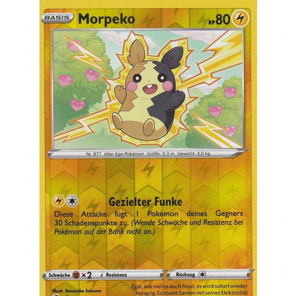 Morpeko 109/264 REVERSE HOLO