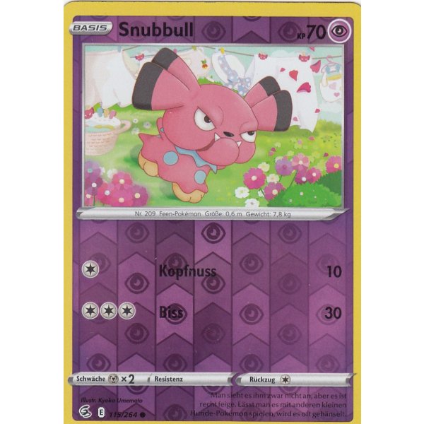 Snubbull 115/264 REVERSE HOLO