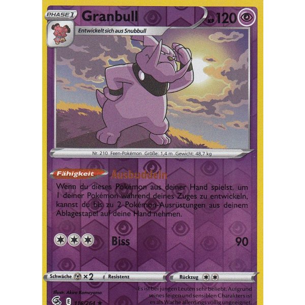 Granbull 116/264 REVERSE HOLO