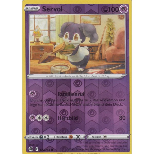 Servol 127/264 REVERSE HOLO