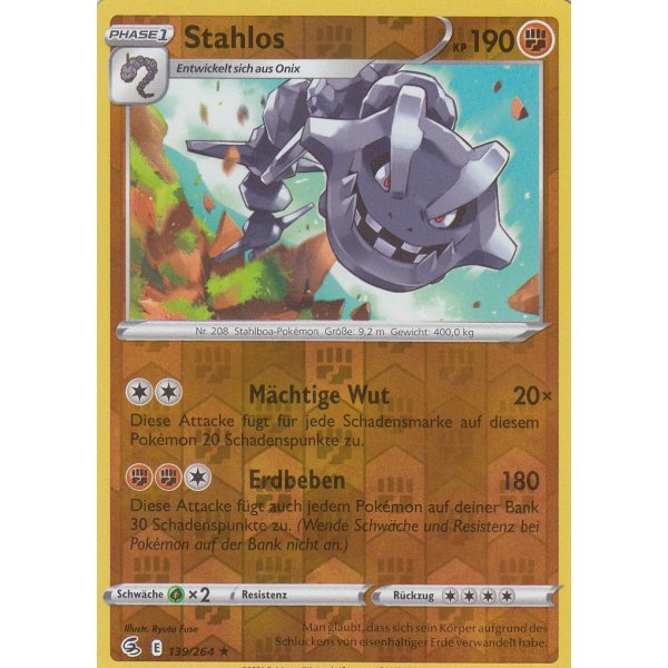 Stahlos 139/264 HOLO REVERSE HOLO