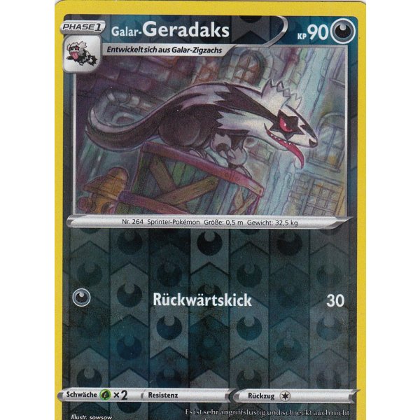 Galar-Geradaks 160/264 REVERSE HOLO