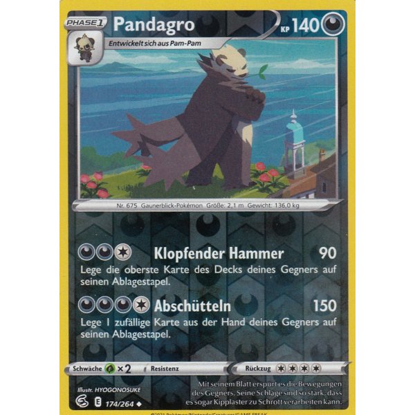 Pandagro 174/264 REVERSE HOLO
