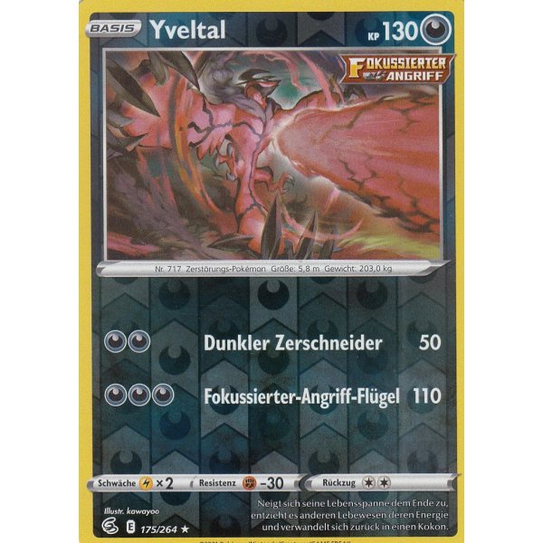Yveltal 175/264 REVERSE HOLO